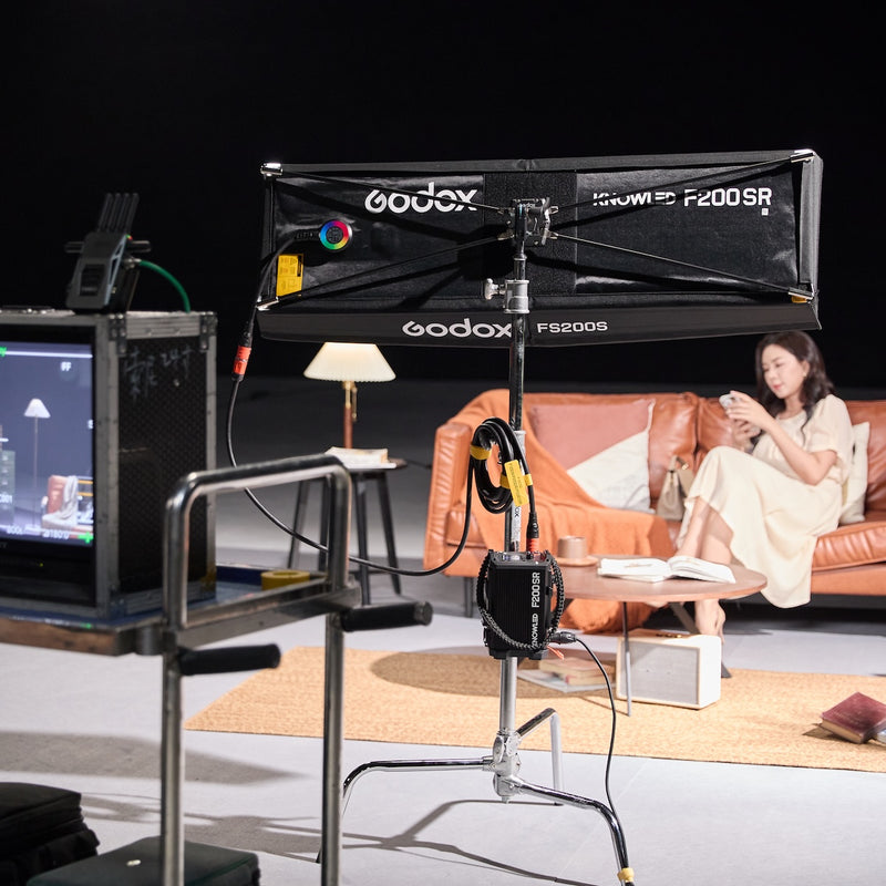 Godox KNOWLED F200SR Flexible IP54 RGB Cine LED Light Mat Panel