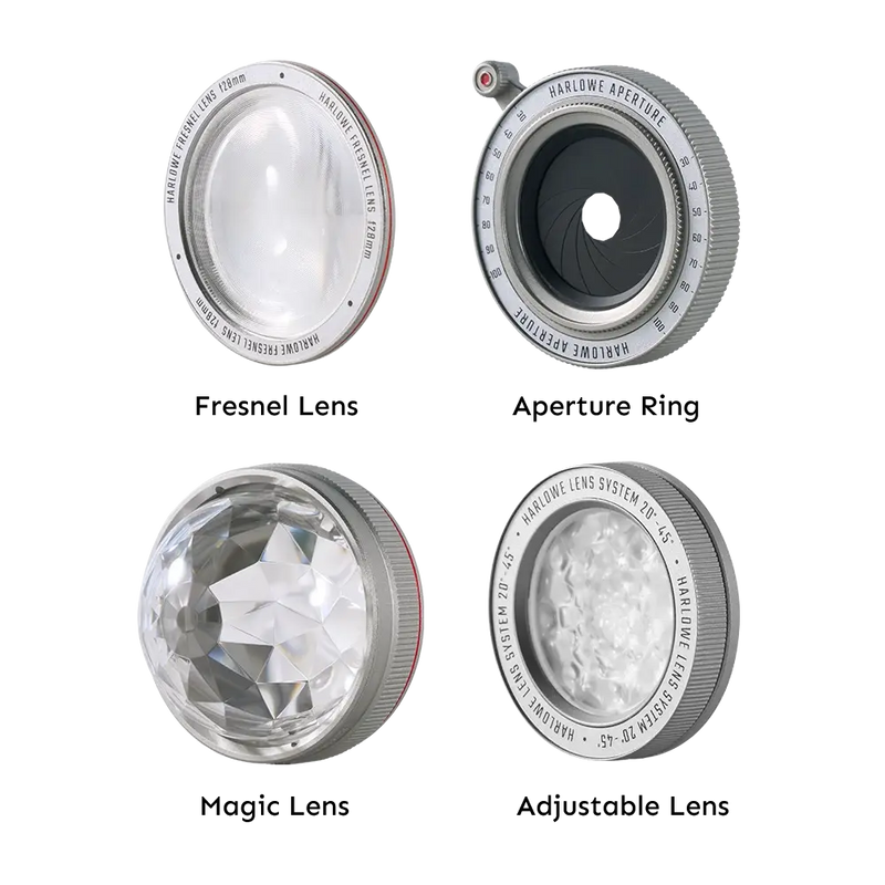 Harlowe Iris 5W Spectra Pocket-Sized RGBCW LED Light Creator Kit
