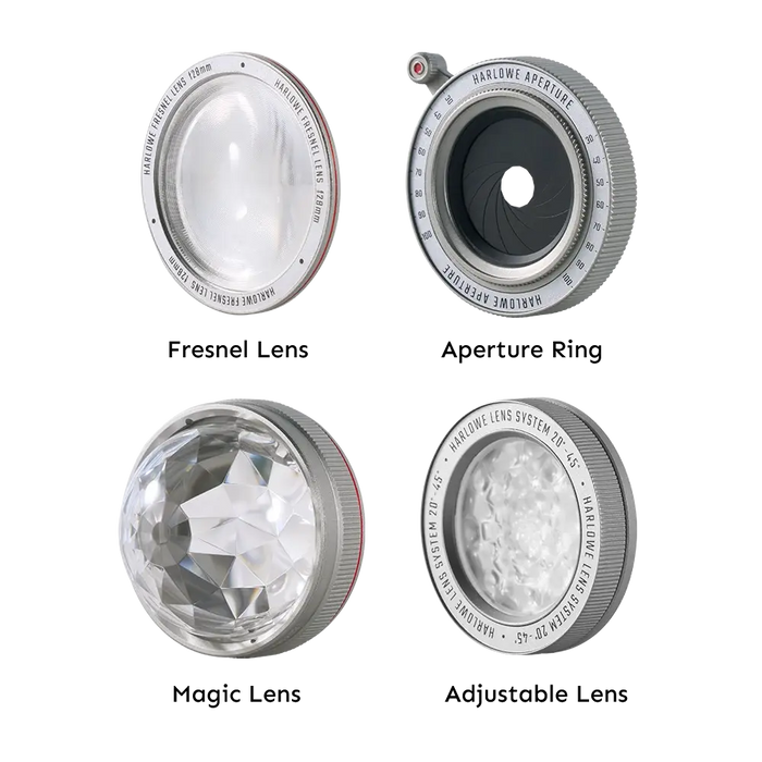 Harlowe Iris 5W Spectra Pocket-Sized RGBCW LED Light Creator Kit