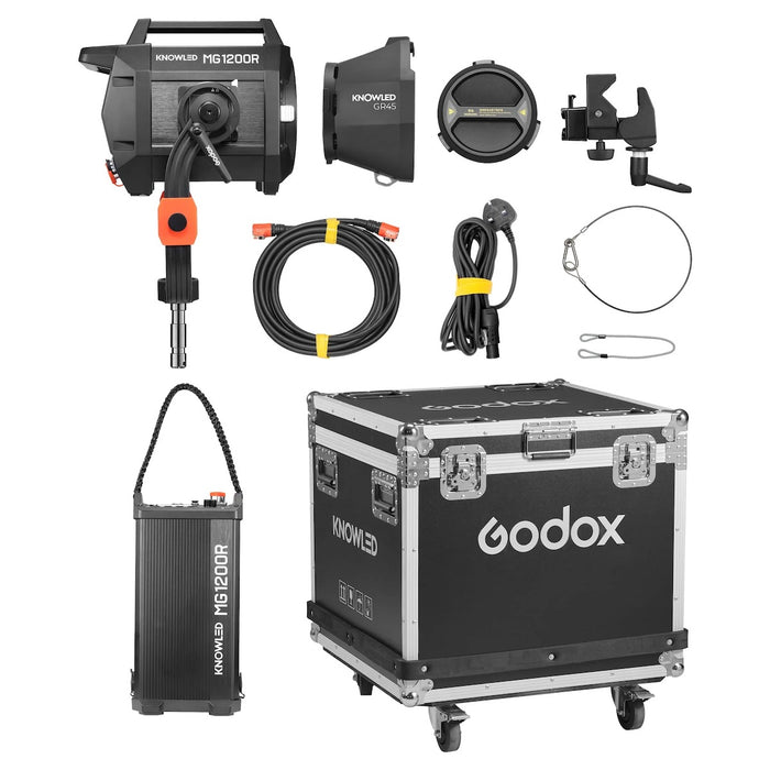 Godox KNOWLED MG1200R RGB LED Video Cine Light K3 Kit