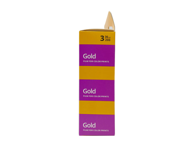 Kodak Gold 200 36-Exposure 35mm Colour Negative 135 Film (3-Pack)