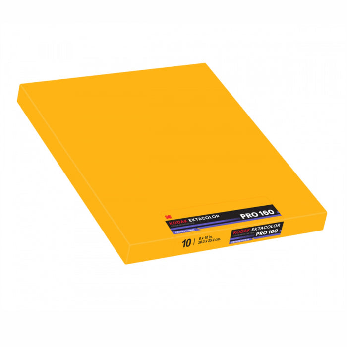 Kodak Ektacolor Pro 160 Colour Sheet Film 8x10" (10 Sheets)