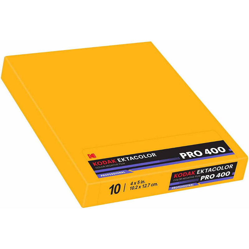 Kodak Ektacolor Pro 400 Colour Sheet Film 8x10" (10 Sheets)