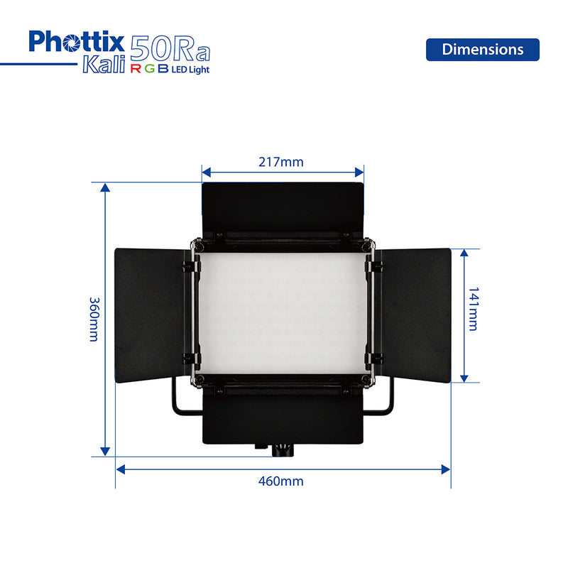 Phottix Kali 50Ra RGB Studio LED Twin Kit