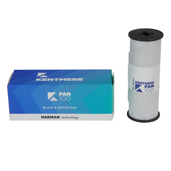 Kentmere Pan 100 Black & White 120 Roll Film
