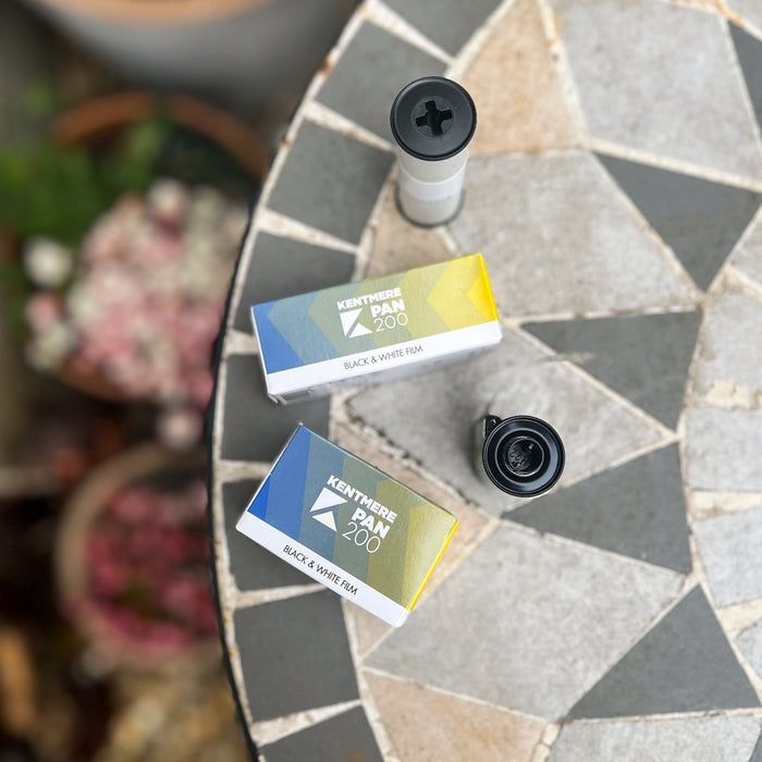 Kentmere Pan 200 Black & White 120 Roll Film