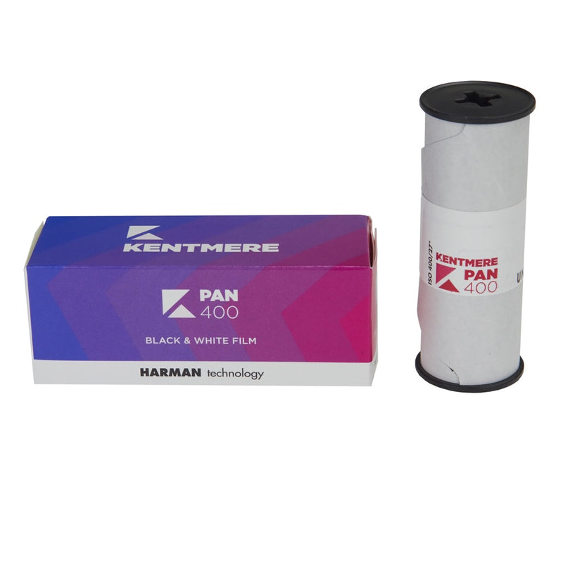 Kentmere Pan 400 Black & White 120 Roll Film