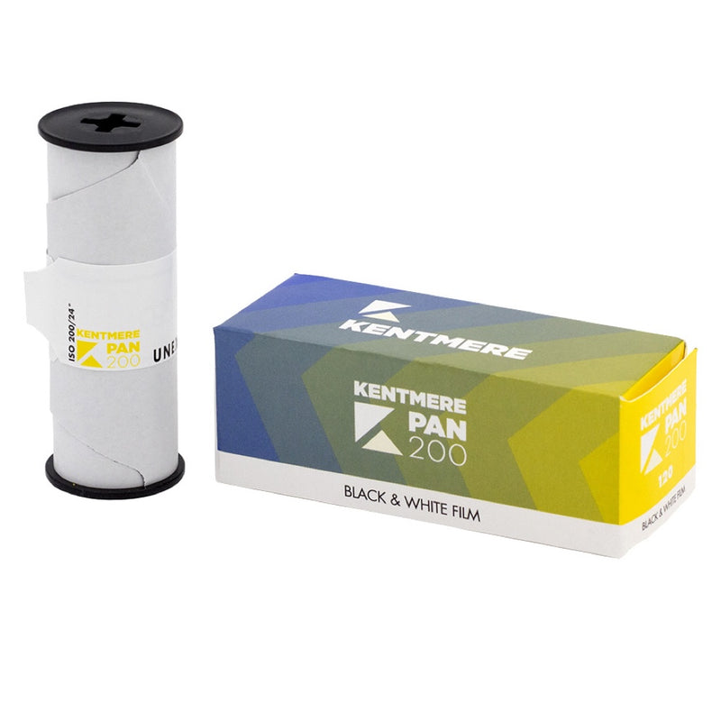 Kentmere Pan 200 Black & White 120 Roll Film