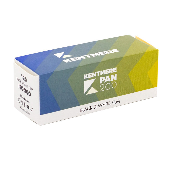 Kentmere Pan 200 Black & White 120 Roll Film