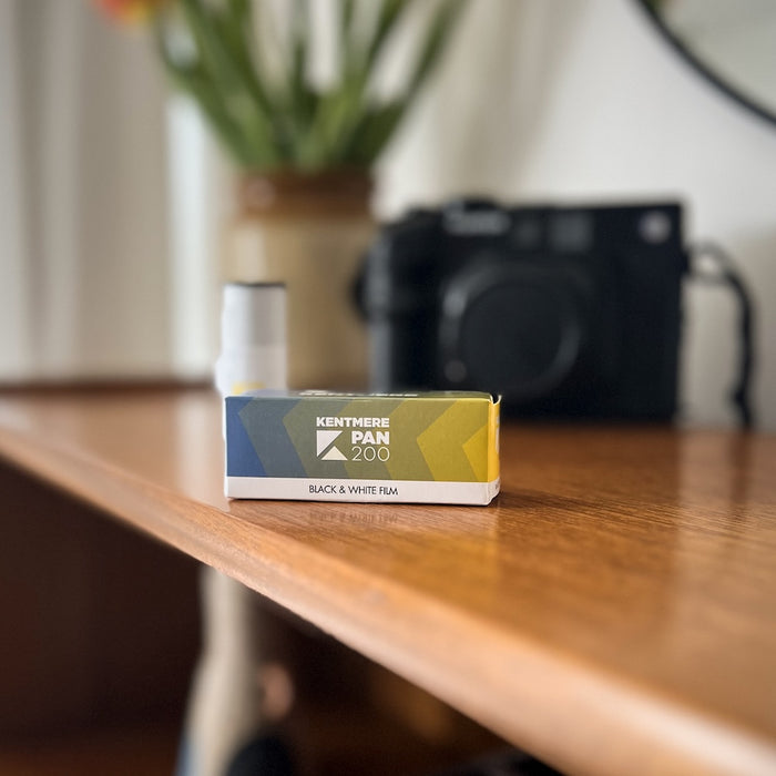 Kentmere Pan 200 Black & White 120 Roll Film