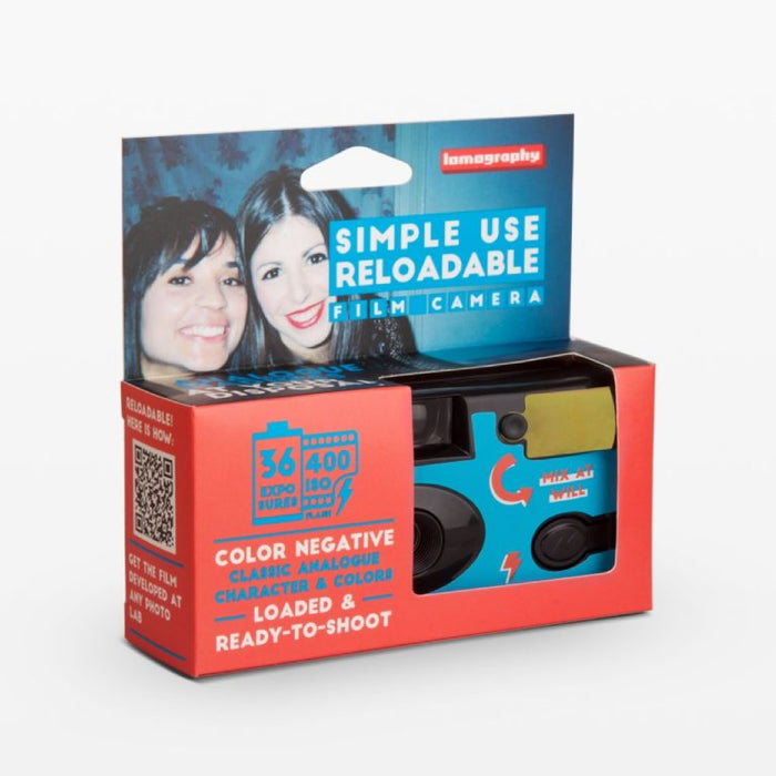 Lomography Simple Use Reloadable Film Camera Color Negative