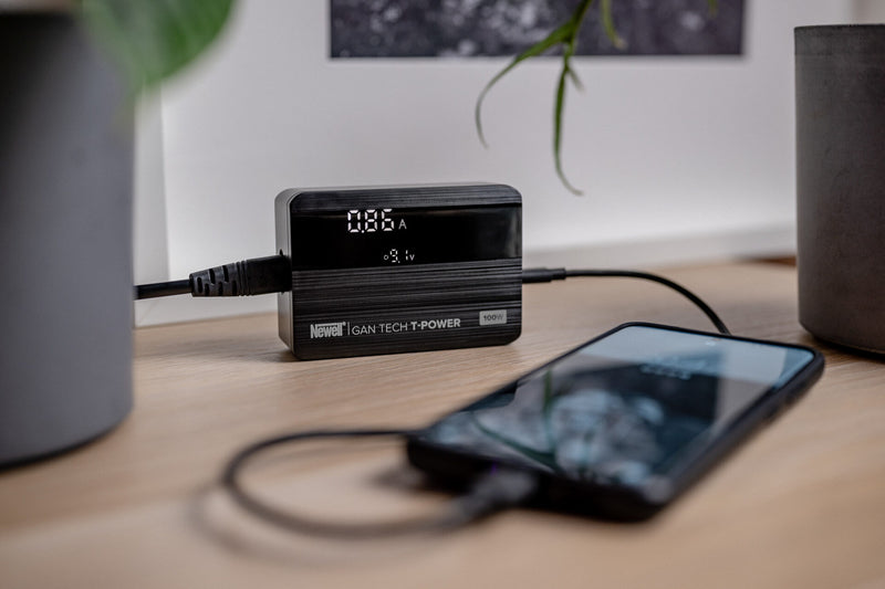 Newell GaN Tech T-Power 100W USB-C/USB-A Charger