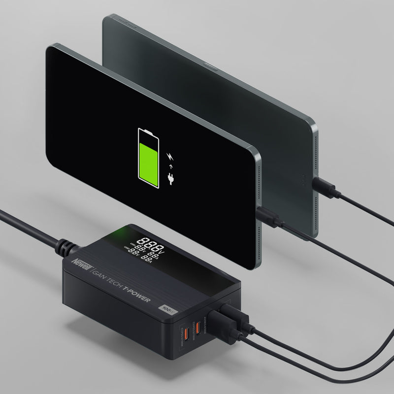 Newell GaN Tech T-Power 100W USB-C/USB-A Charger