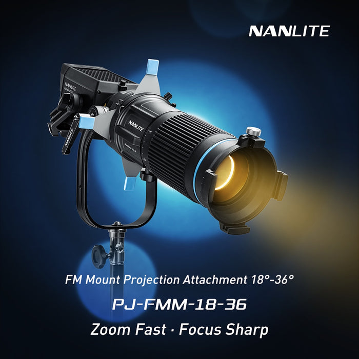 Nanlite FM Mount 18°-36° Projector Attachment  