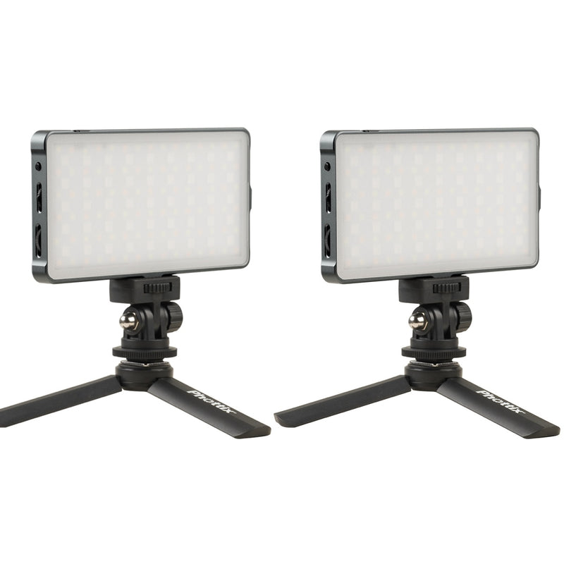Phottix M200R SE RGB 12W LED Light Twin Kit