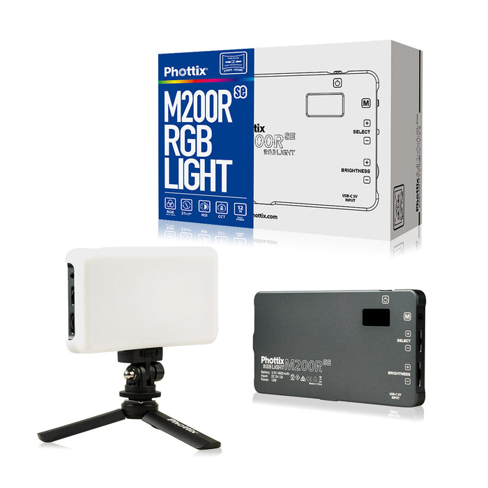 Phottix M200R SE RGB 12W LED Light