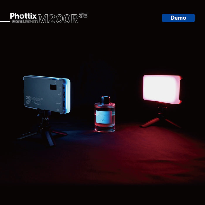 Phottix M200R SE RGB 12W LED Light Twin Kit