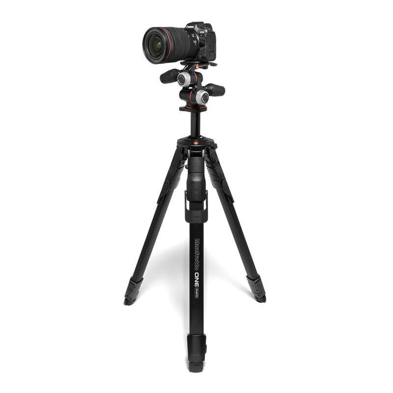 Manfrotto ONE Photo Aluminium Tripod with 3-Way Head
