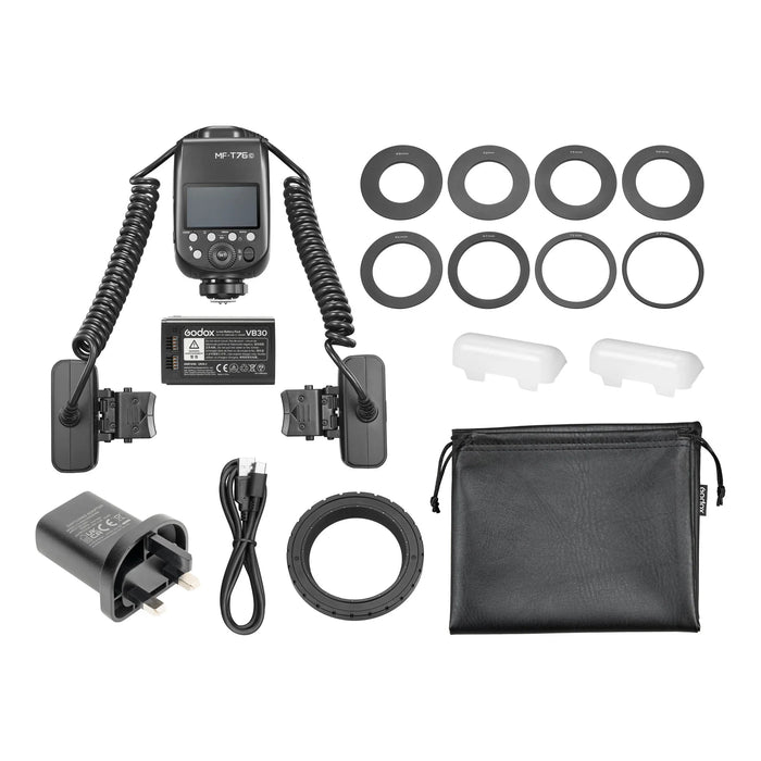 Godox MF-T76C On-Camera TTL Macro Twin Flash for Canon
