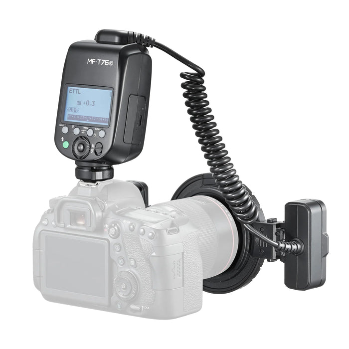 Godox MF-T76C On-Camera TTL Macro Twin Flash for Canon