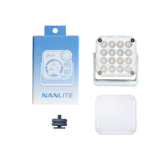 Nanlite Pico LED Mini Pocket Light Mint Blue