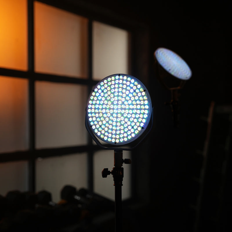 Nanlite Miro 60C LED RGBW Round Panel 2 Light Kit Mint Blue