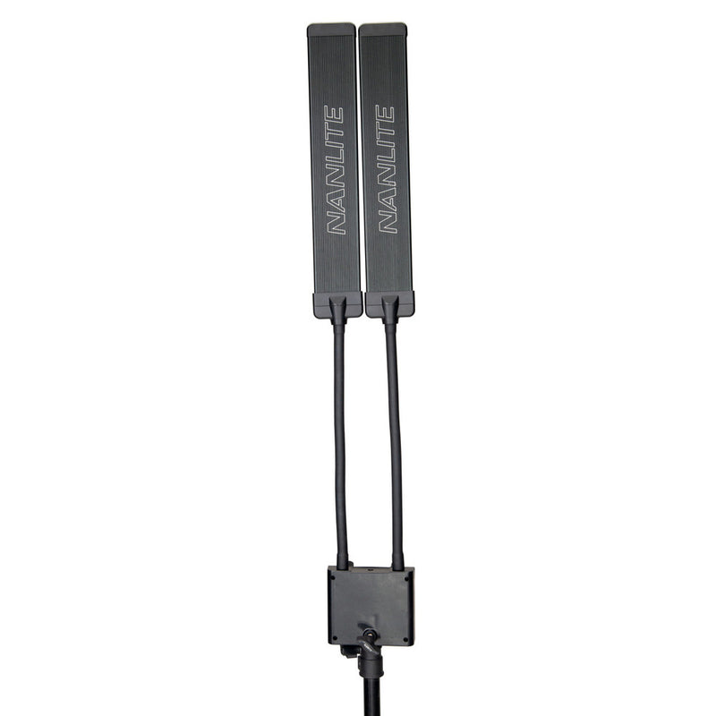 Nanlite Mira 26B Dual Flex Arm Beauty Light with Light Stand