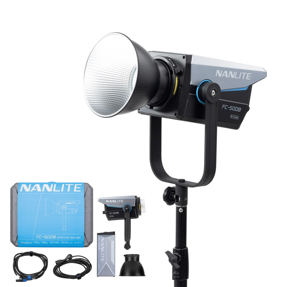 Nanlite FC-500B LED Bi-Colour Spot Light — The Flash Centre