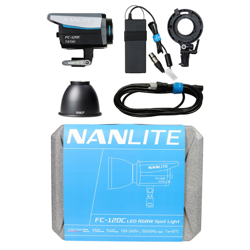 Nanlite FC-120C LED RGBW Spot Light