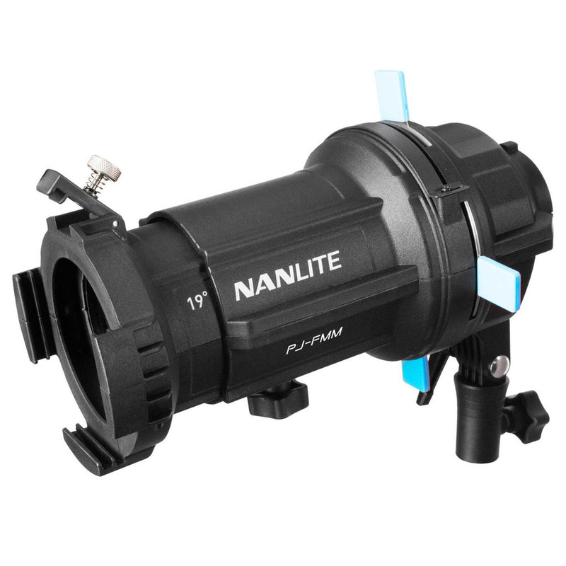 Nanlite Projection Attachment with 19° Lens for FM Mount