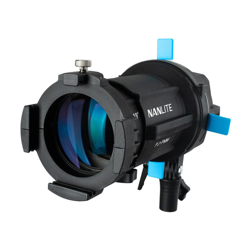 Nanlite Projection Attachment with 19° Lens for FM Mount