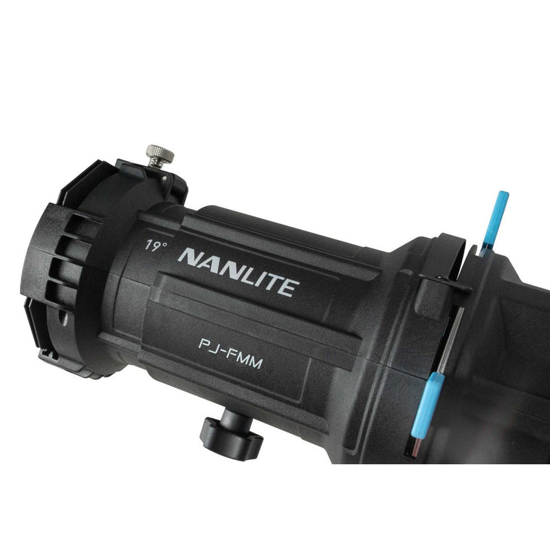 Nanlite Projection Attachment with 19° Lens for FM Mount
