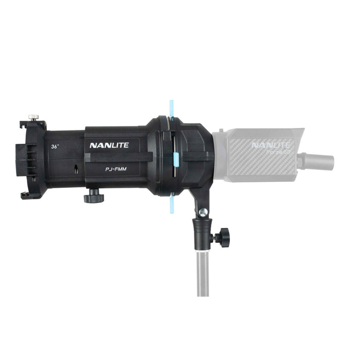 Nanlite Forza Projection Attachment with 36° Lens for FM Mount