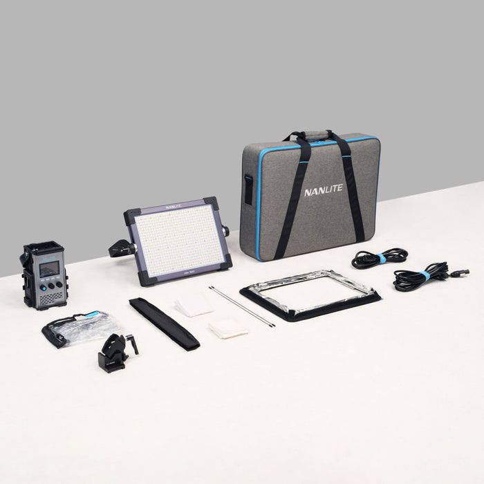 Nanlite Alien 300C RGBWW LED Panel Light with CRMX