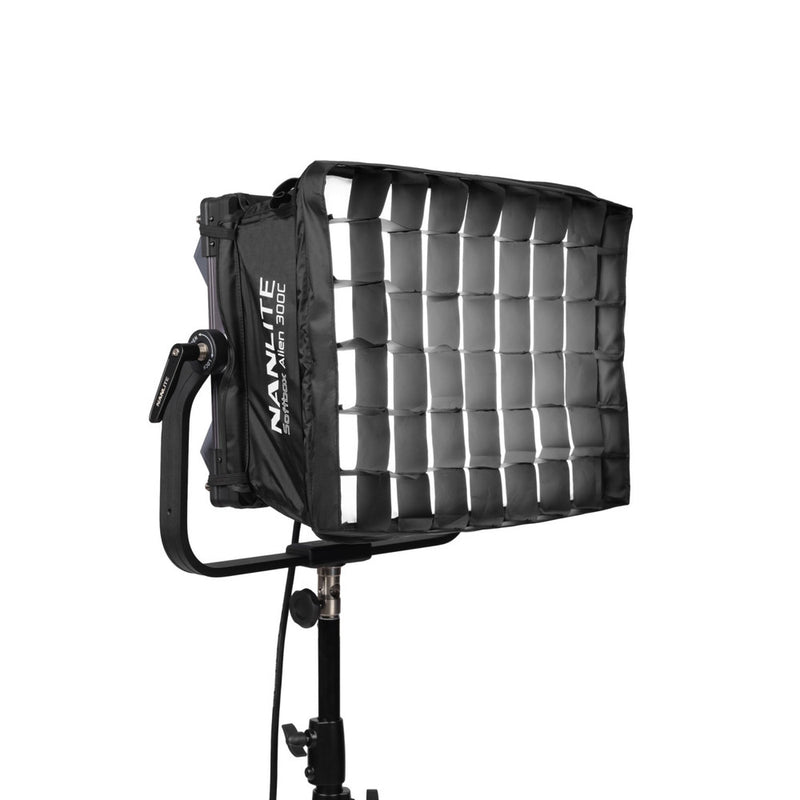 Nanlite Alien 300C RGBWW LED Panel Light with CRMX