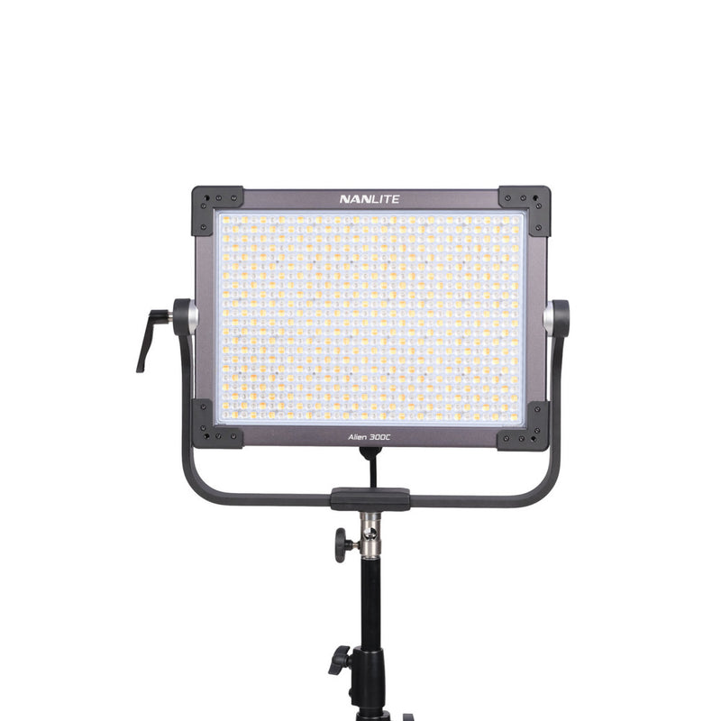Nanlite Alien 300C RGBWW LED Panel Light with CRMX