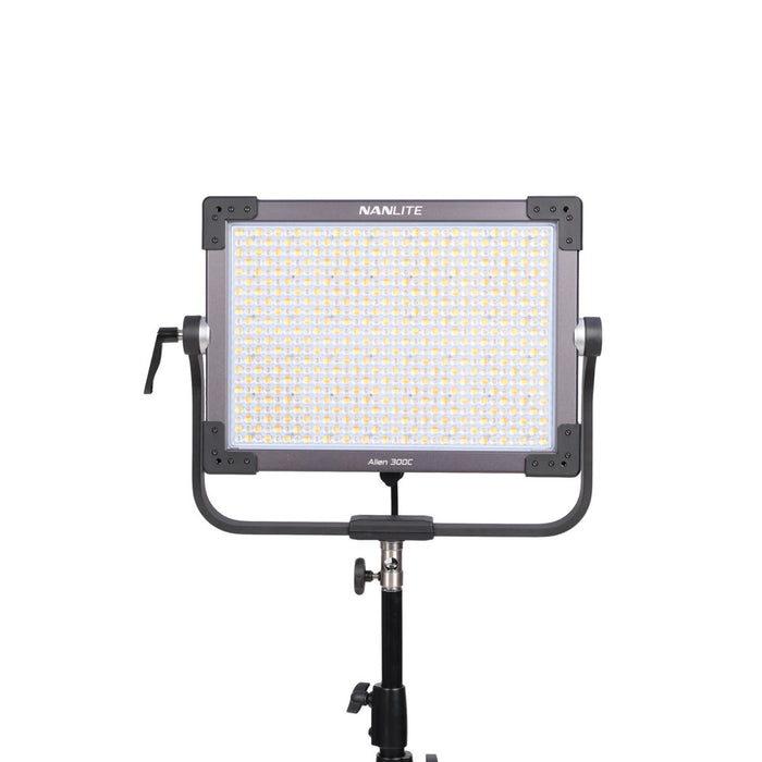 Nanlite Alien 300C RGBWW LED Panel Light with CRMX