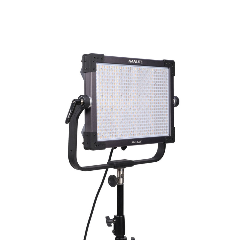 Nanlite Alien 300C RGBWW LED Panel Light with CRMX