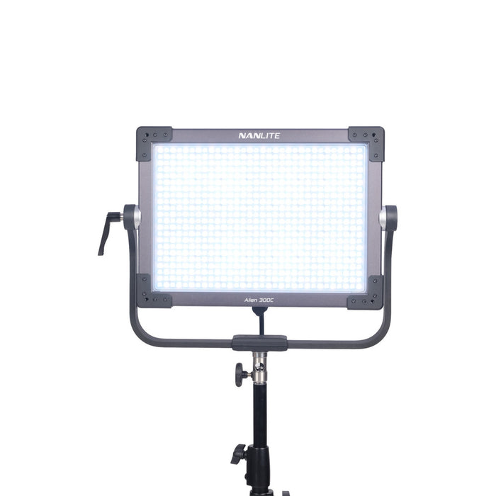Nanlite Alien 300C RGBWW LED Panel Light with CRMX