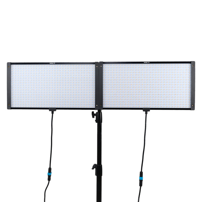 Nanlite Dual-Panel Coupler and Softbox Kit for PavoSlim 120C and 120B