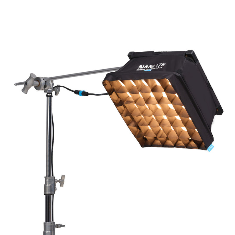 Nanlite PavoSlim 60C 1x1 RGBWW LED Panel Light with CRMX