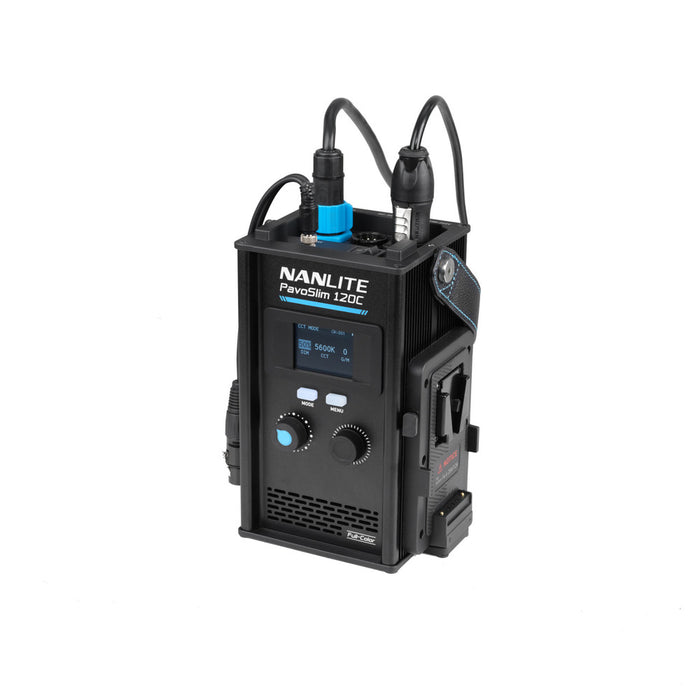 Nanlite PavoSlim 120C 2x1 RGBWW LED Panel Light with CRMX