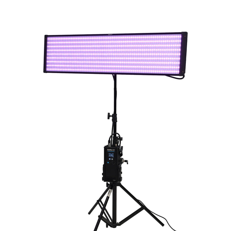 Nanlite PavoSlim 240CL 4x1 RGBWW LED Panel Light with CRMX