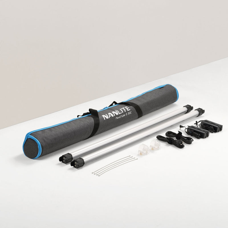 Nanlite PavoTube II 30C RGBWW LED Tube 2 Light Kit