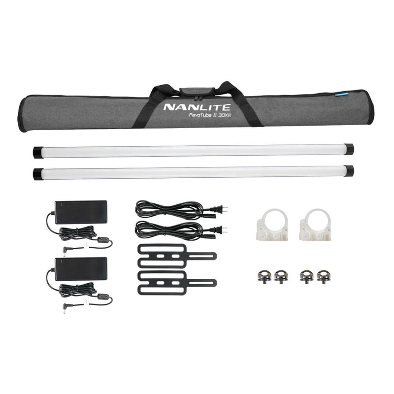 Nanlite PavoTube II 30XR 2' RGBWW LED Pixel Tube with CRMX 2-Light Kit