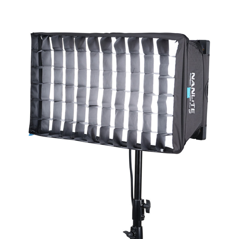 Nanlite Pop-Up Softbox and Grid for the PavoSlim 120C and 120B