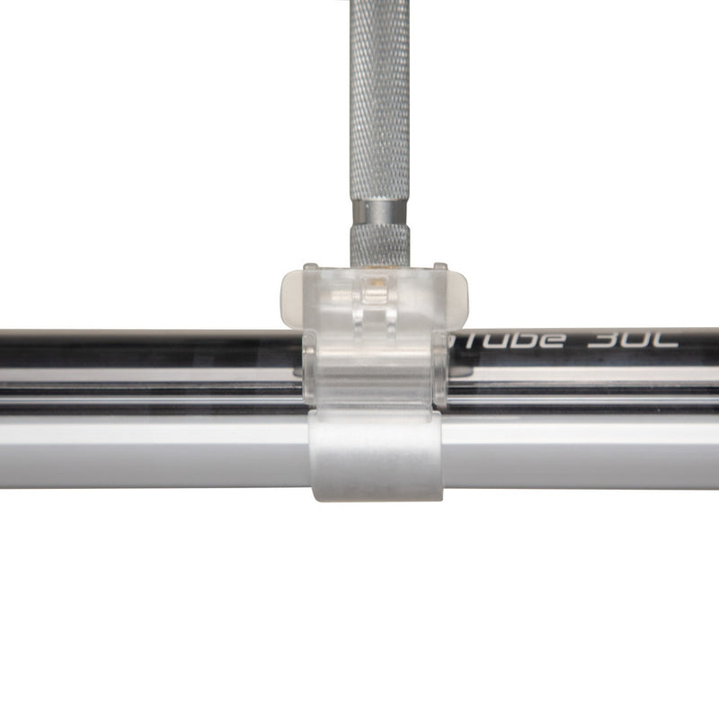 Nanlite PavoTube Transparent T12 Tube Mounting Clip with 5/8" Baby Pin
