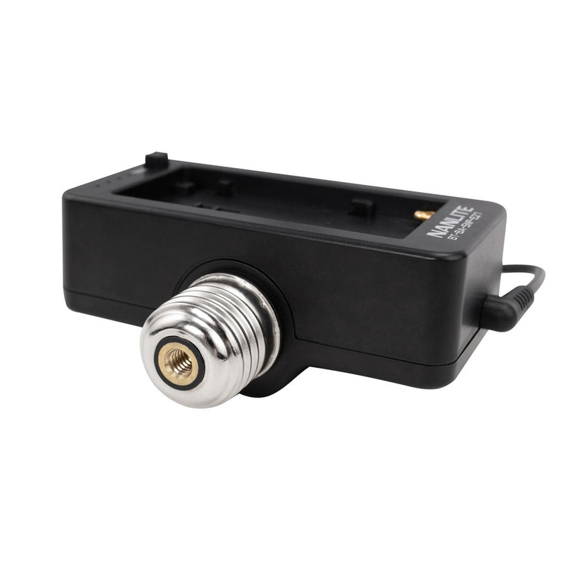 Nanlite NP-F Battery Adapter and Mount for PavoBulb 10C