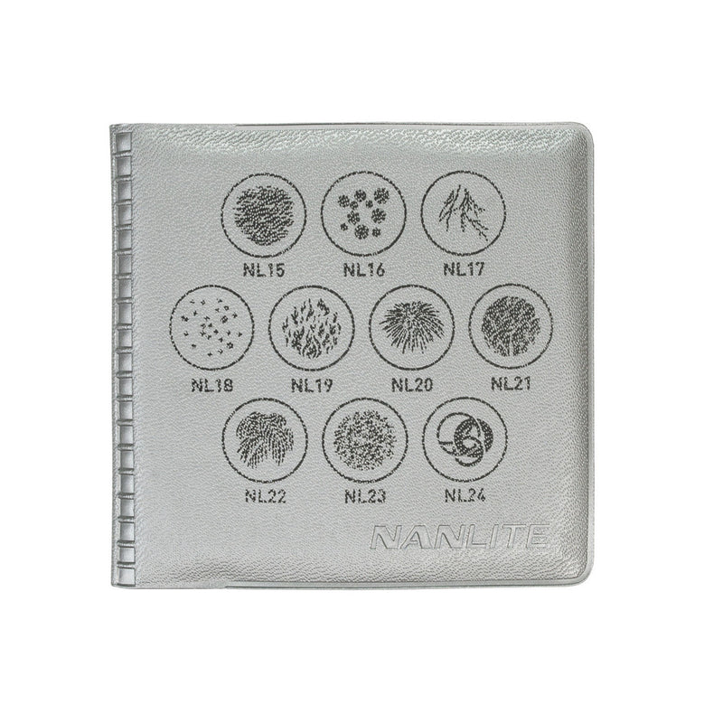 Nanlite Gobo Set 2 (10pc) for Projection Attachement with FM Mount