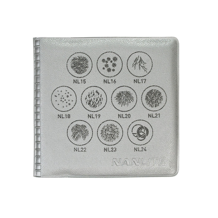 Nanlite Gobo Set 2 (10pc) for Projection Attachement with FM Mount